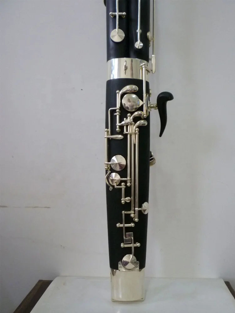 Best Sell Abs Bassoon Good Quality ABS Resin Body C Tone Bassoon With Silver Plated Keys (JBSS-200)