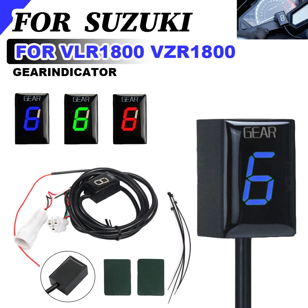 

Gear Indicator Motorcycle Accessories 1-6 Speed Display Meter For Suzuki VLR1800 VLR 1800 2008-2015 VZR1800 VZR 1800 2006-2020