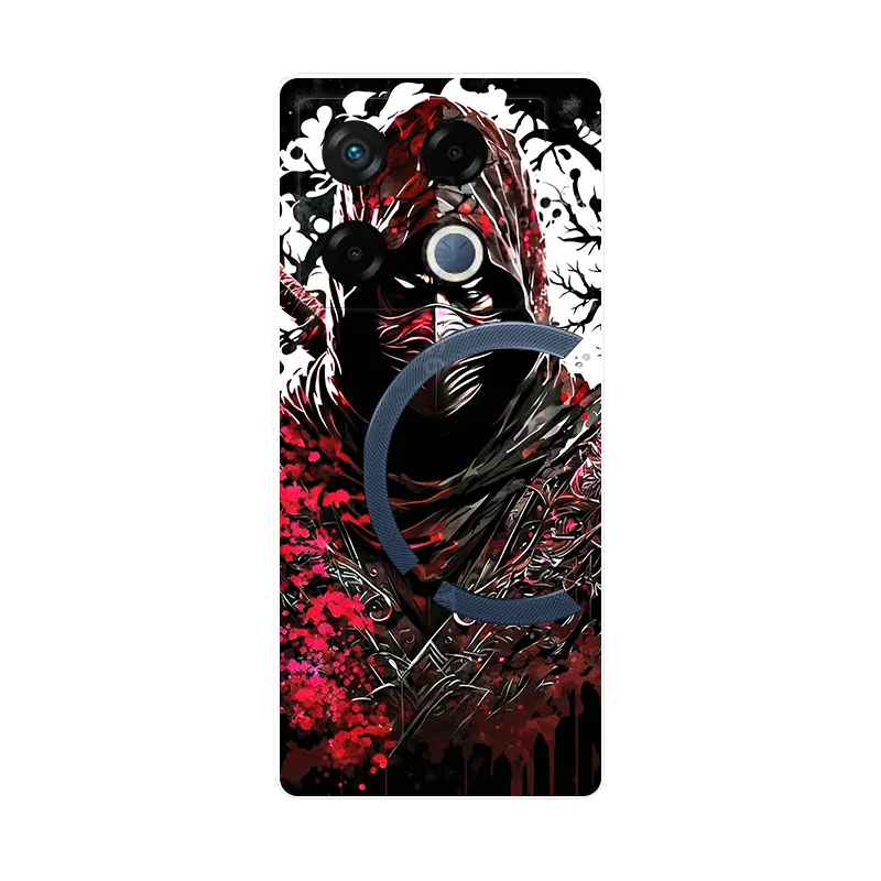 Funny Cute Silicone Soft Back Case with Shockproof Bumper - Infinix GT 20 Pro