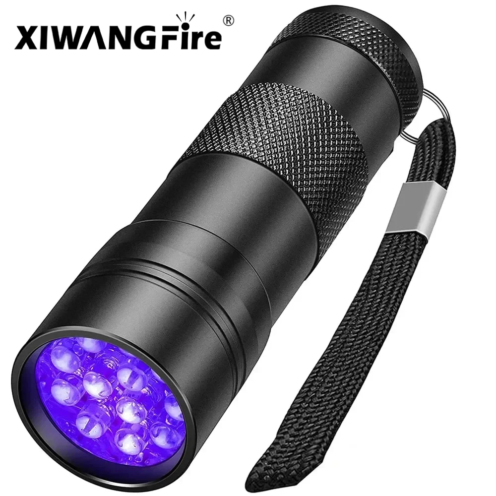 UV Light Lamp Mini 9 LED Flashlight UV Gel Adhesive Glue Curing Lamp Handheld Nail Dryer Flashlights Detector Nail Tool uv flashlight uv curing lamp nail drying lamp