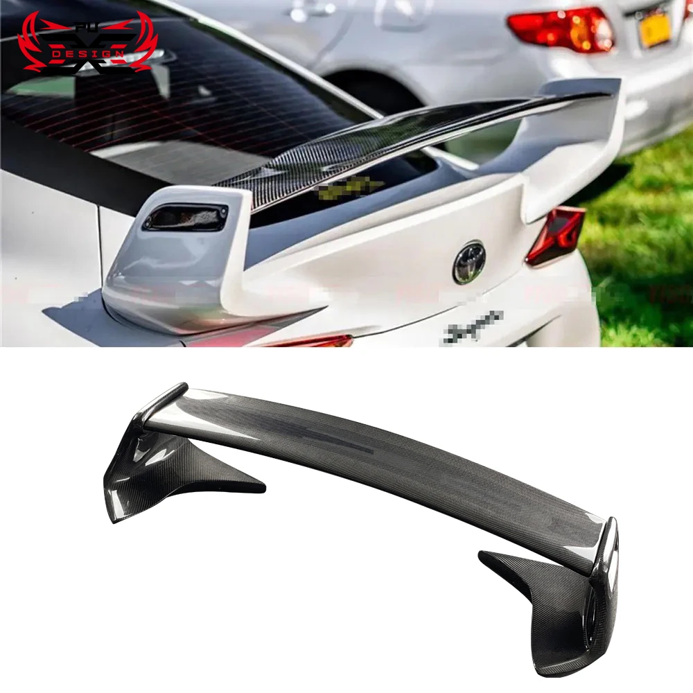 

Carbon Fiber ST Style Spoiler Rear Trunk Tail Boot Lip Wing Ducktail For Toyota SUPRA A90 MK5 Auto Tuning