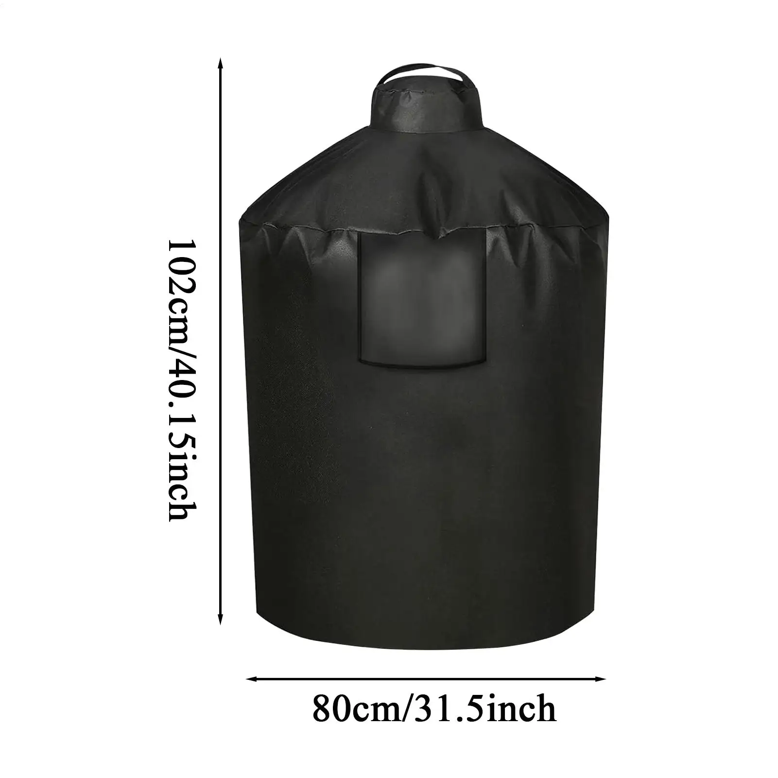 Grill Cover 210D Oxford Adjustable Protector Windproof Barbecue Grill Cover Waterproof For Outdoor Camping Grilling Kitchen