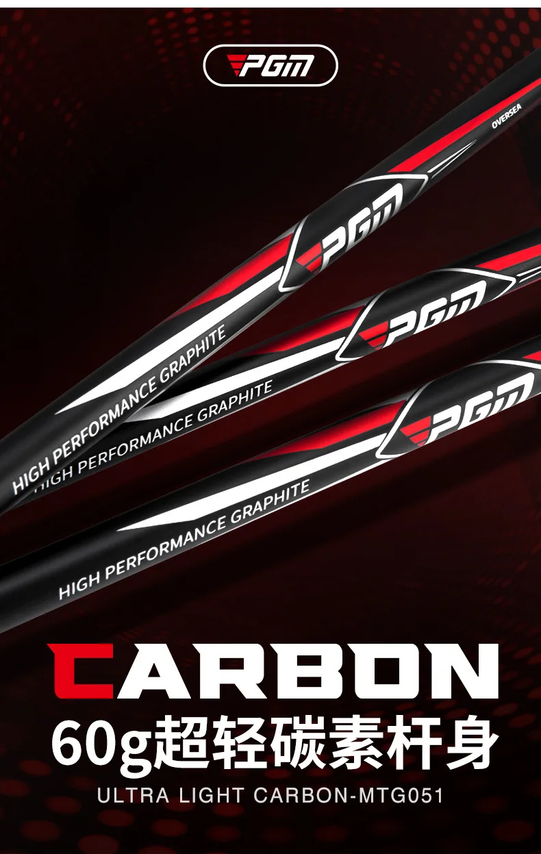Description Picture 4 of itemUltra-Light Carbon PGM Golf Clubs Drivers Men Women Right/Left Hand 1/3/5/Hybrids Wood