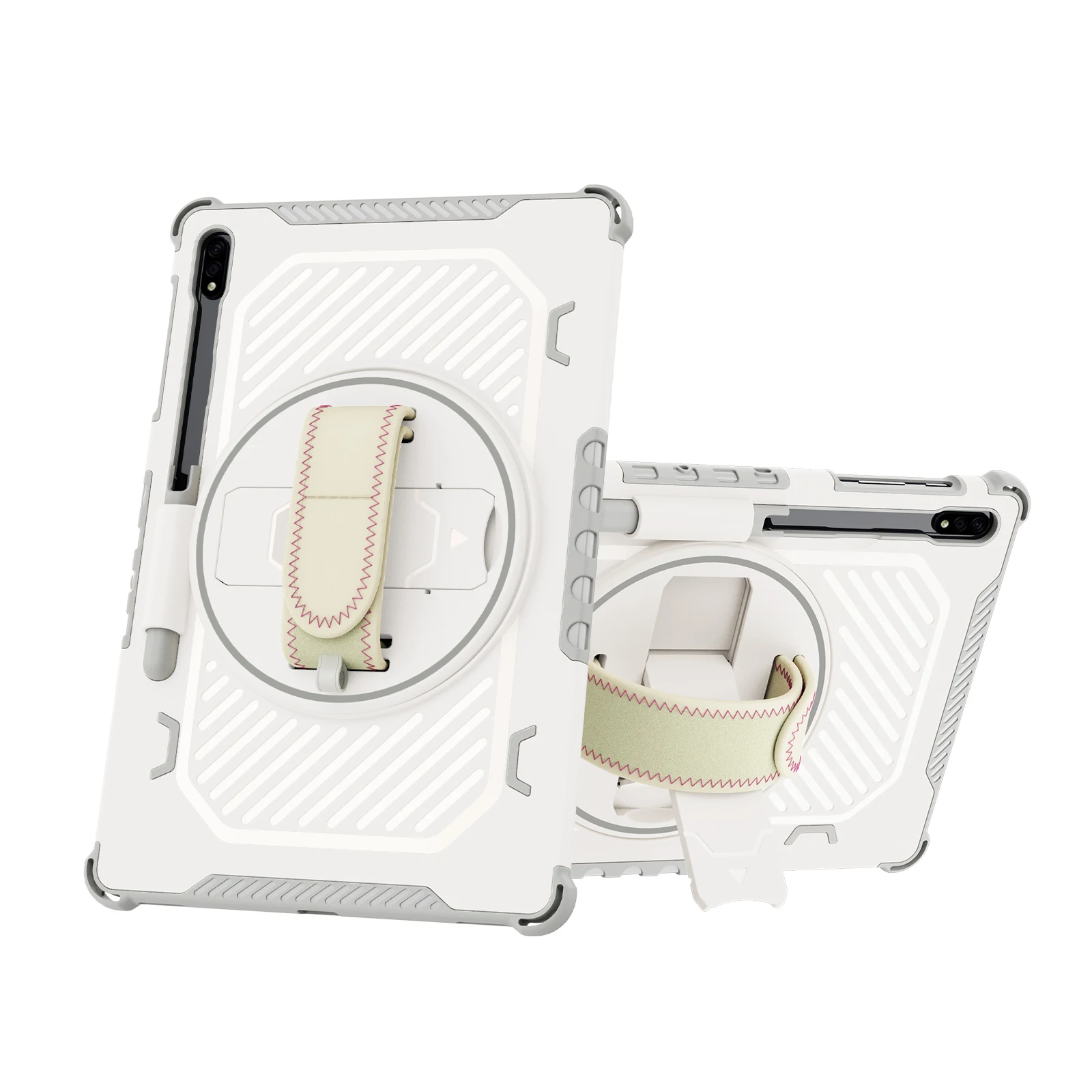 Premium 360° Rotating Heavy Duty Tablet Case, Fits 11-12.4 Inch Devices