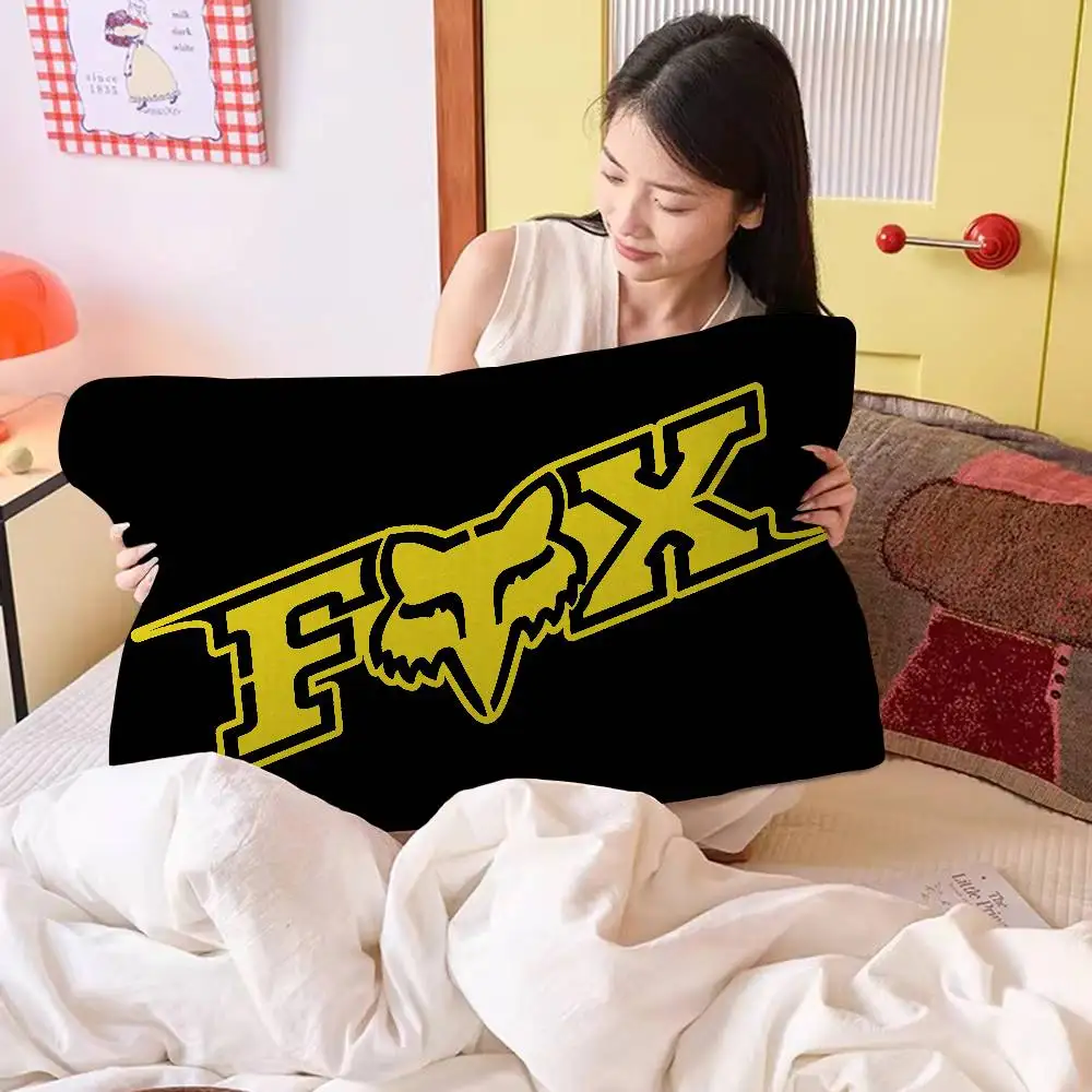 3D-Druck-Kissenhandtuch mit F-FOX-Logo für Haare und Haut, Standardgröße, Set aus superweichen Kissenbezügen – Detail 6