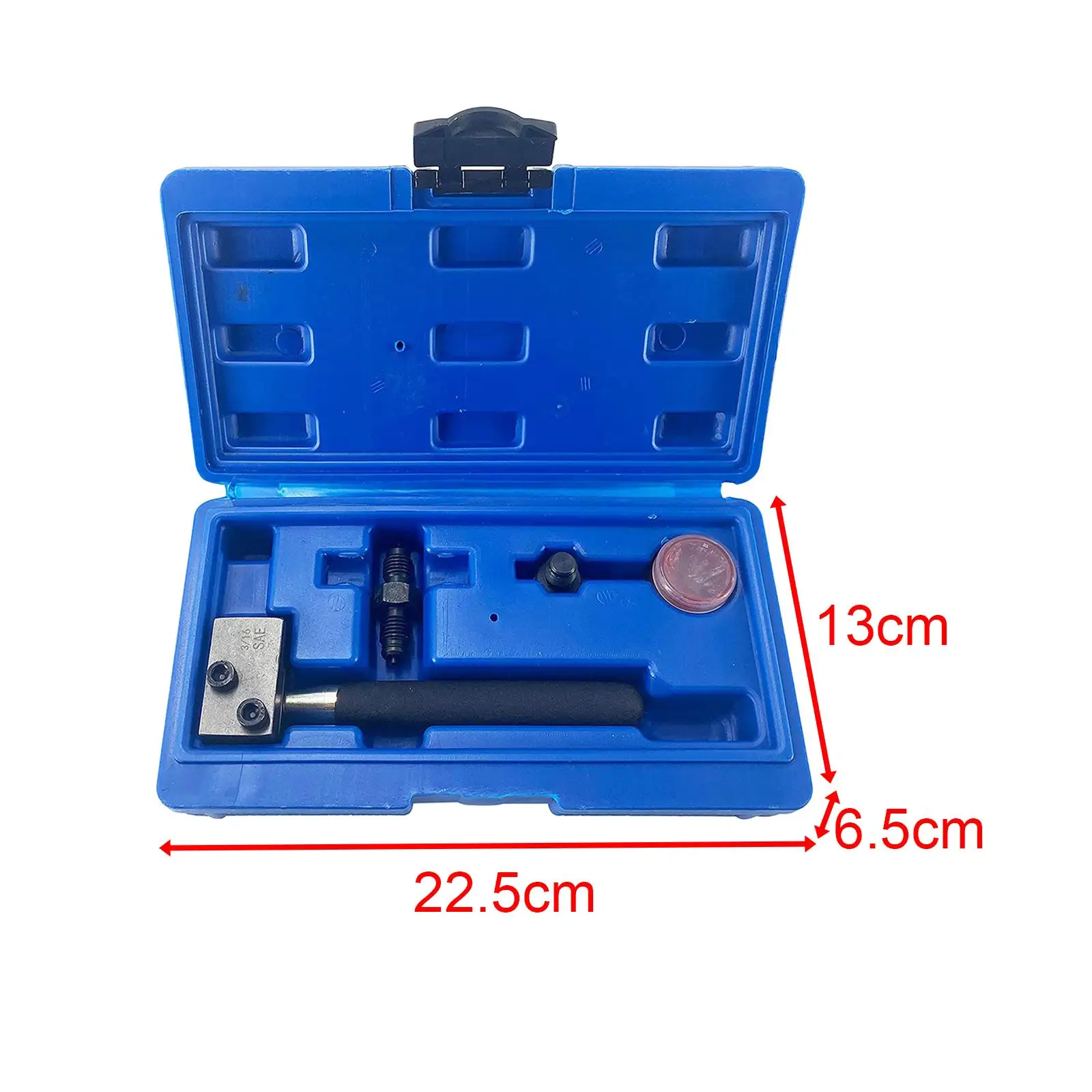 

Double Flaring Tool Kits Professional Brake Line Flaring Tool Kits for Repair Automotive Aluminium Tube Tube Copper Tubing