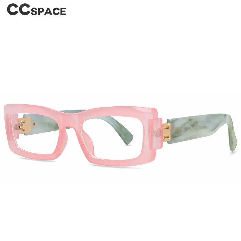 56339 Blaues Licht blockierende Computerbrille Damenmode TR90 Rahmen Vintage Quadratische Brillen Anti-Augenüberanstrengung Brillen