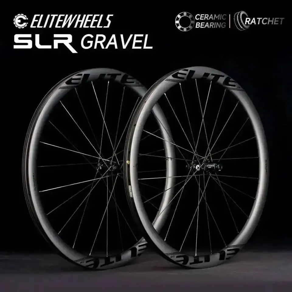 ELITEWHEELS SLR GRAVEL カーボンホイールセット ラチェットシステム