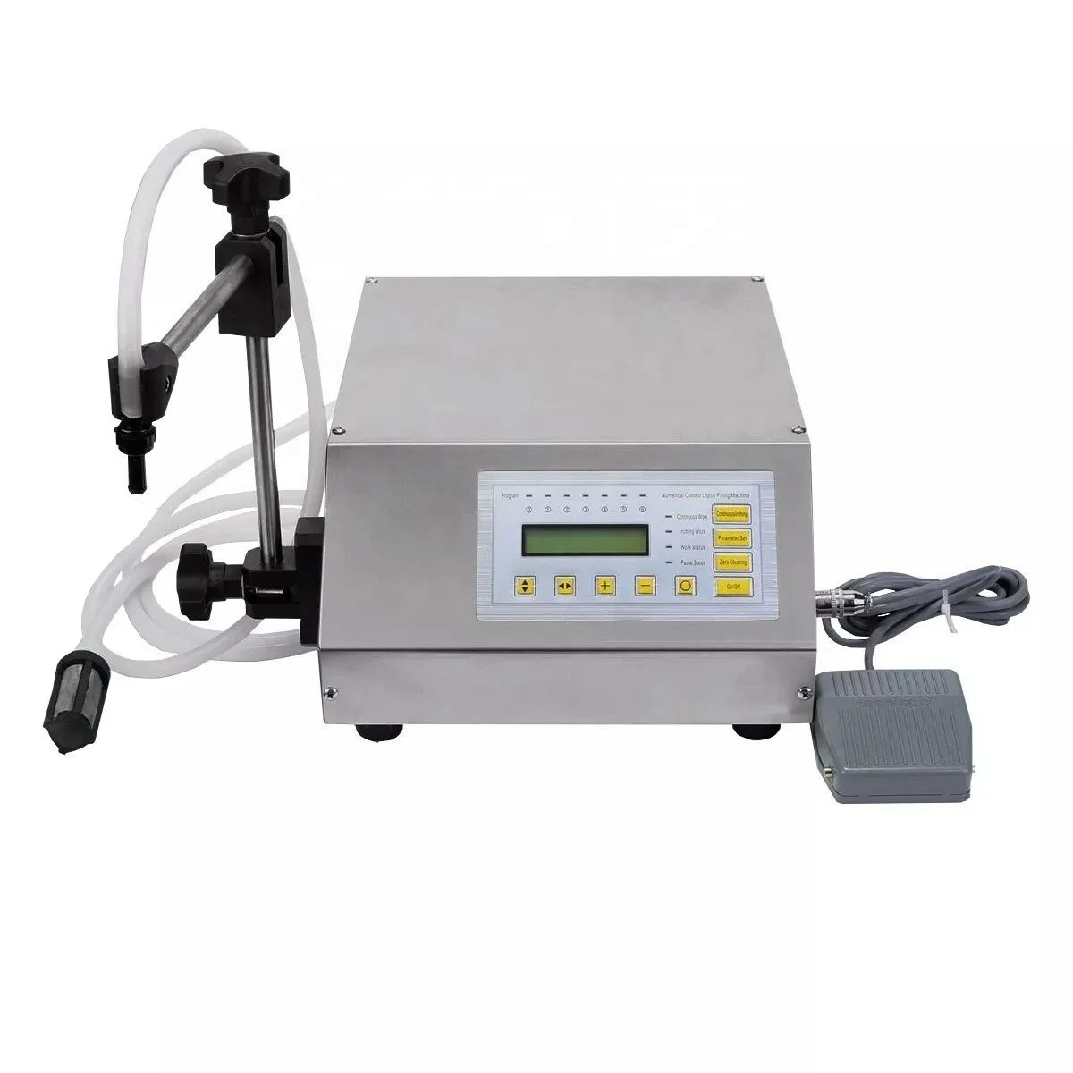

Small Capacity Liquid Filling Machine Pump Numerical Filler Digital Control 2ml to 3500ml Drink Water