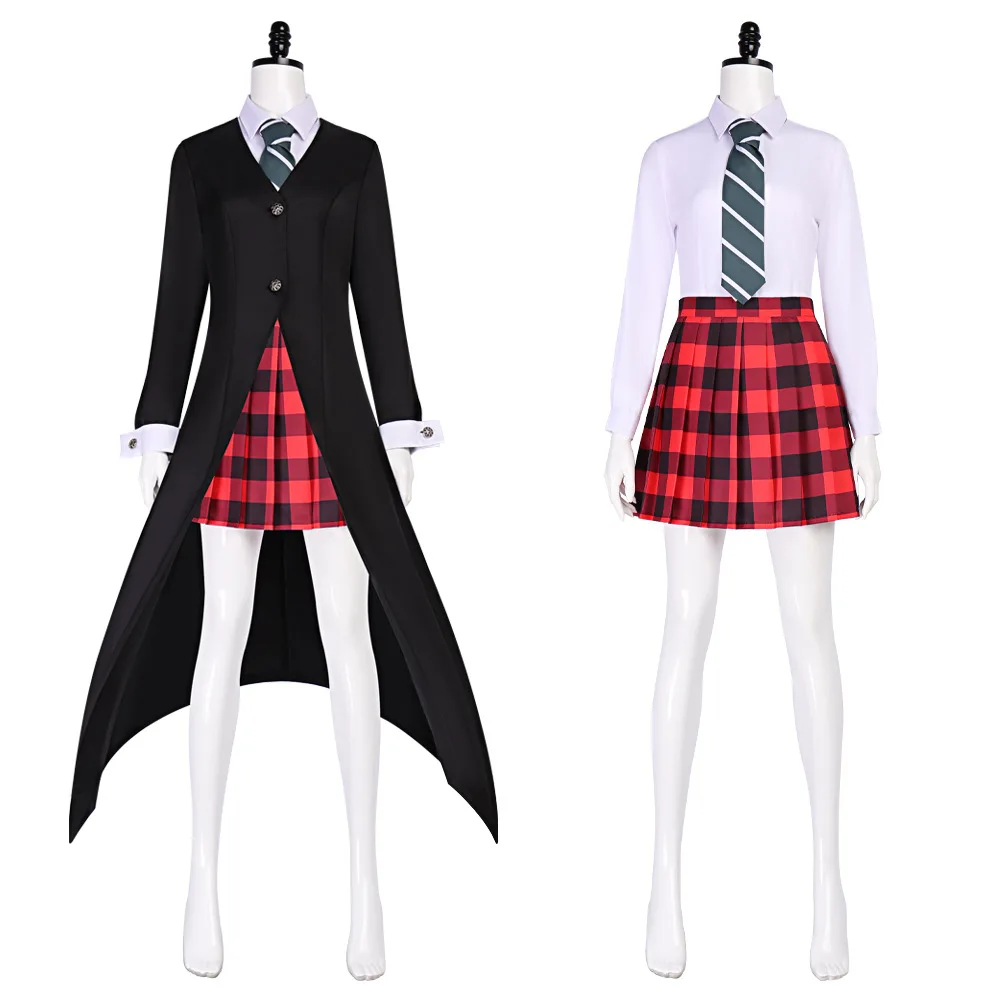 Soul Eater Maka Albarn School Uniform Cosplay Costume for Women (Unofficial)