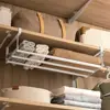 Simple Partition Shoe Tray storage Household Retractable Under Hanging Layered Space-Saving Multi-Purpose Cabinet Class Shelves 2