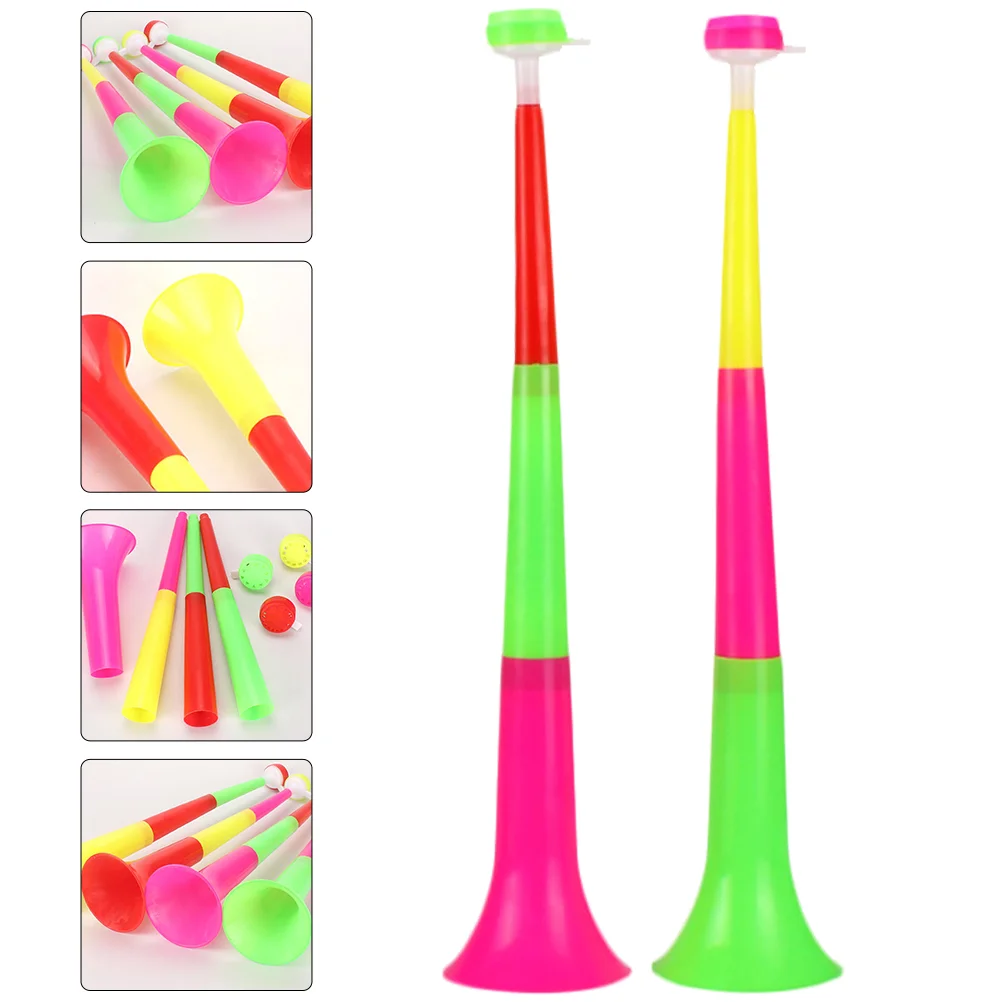 

2 Pcs Ball Game Cheering Props Noise Makers for Sporting Events Football Blow The Trumpet