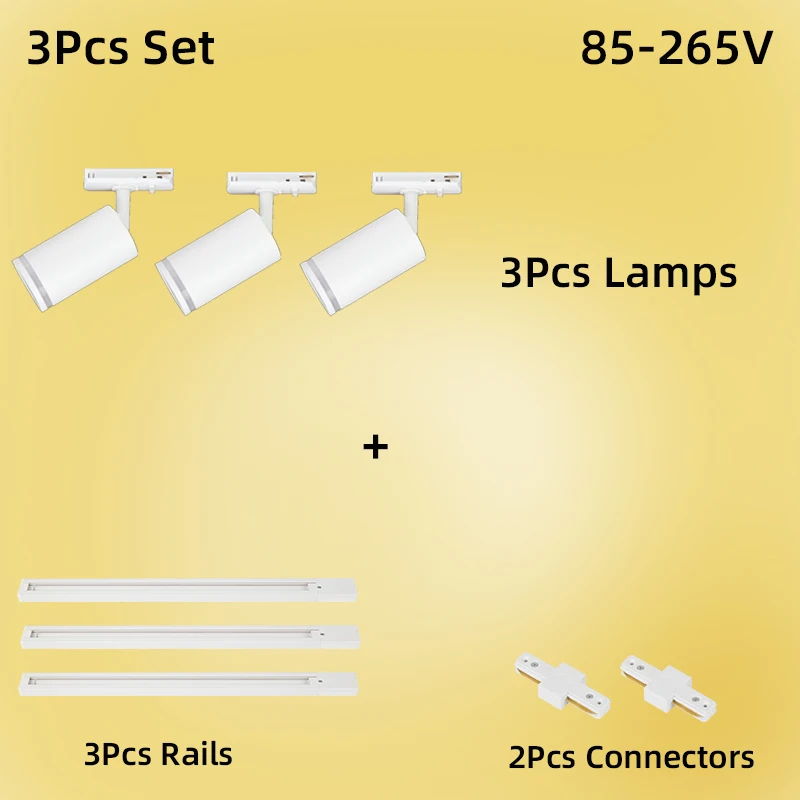 3pcs White Set