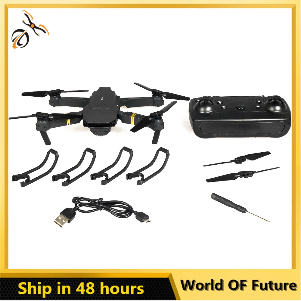 

4K Eachine E58 Drone WIFI FPV with Wide Angle Camera Hold Mode Foldable Arm RC Quadcopter Pro RTF Drone 6axis Rotation RC Drone