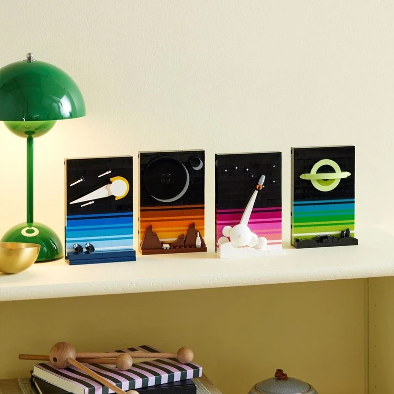 INSTOCKNewMOCIdea688pcsTalesoftheSpaceAgeBuildingBlocks