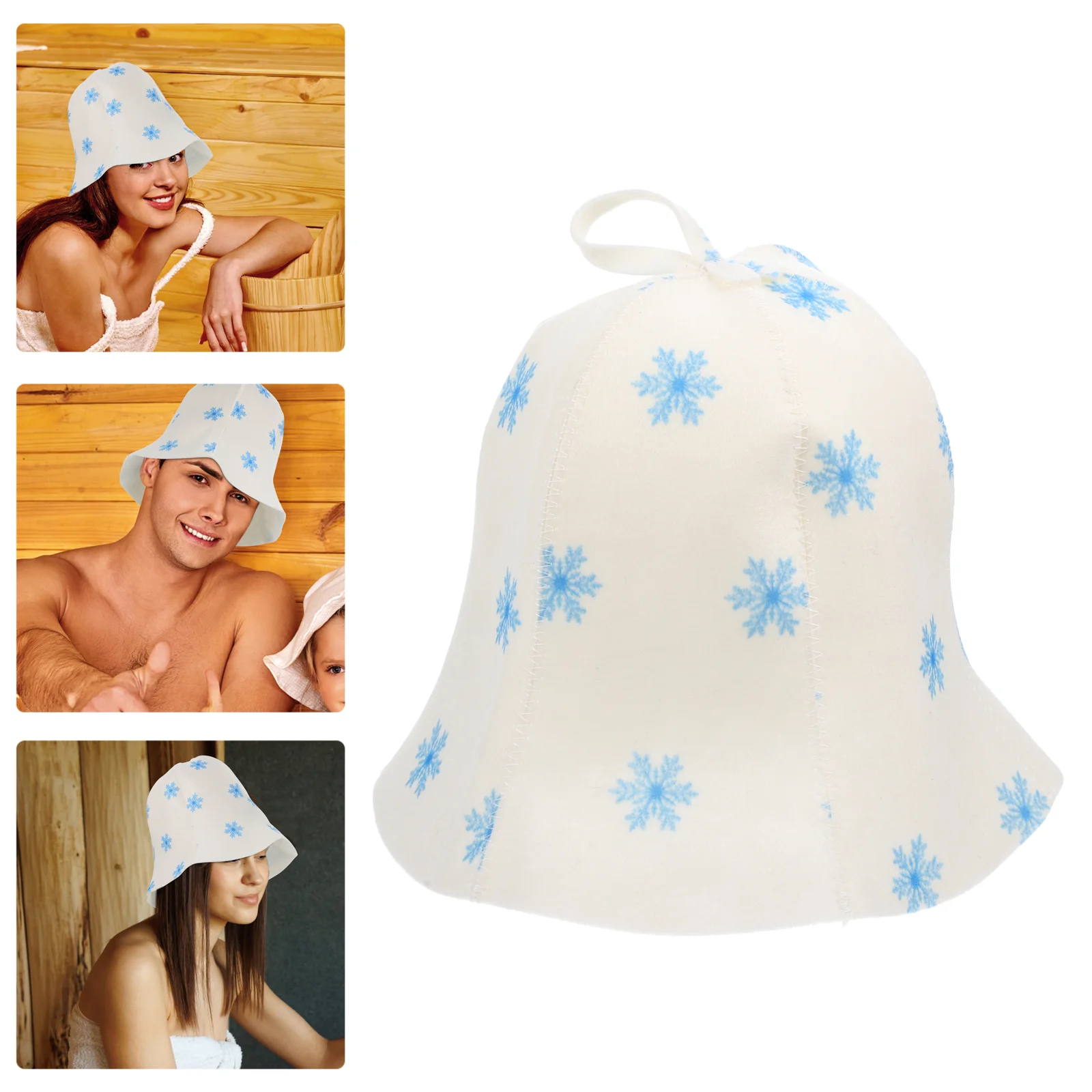 

Felt Sauna Shower Cap For Men Bath Shower Cap For Men For Sauna Comfortable Sauna Shower Cap For Men Absorbent Sauna Shower Cap