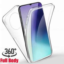Transparent Double Sided Protective Phone Case with Front and Back Cover for Redmi 15C 5G (173 mm (Clear)