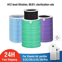 For Xiaomi Mi Air Purifier Filter For Xiaomi Purifier Mijia 2 2C 2H 2S 3 3C 3H Pro Air Filter Carbon HEPA Replacement 1