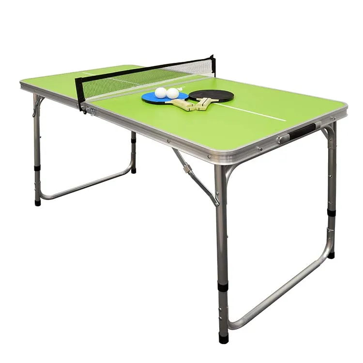 Indoor Outdoor Aluminum Alloy Sport Game Tennis Table Sets Children Mini Table Tennis Pingpong Sets