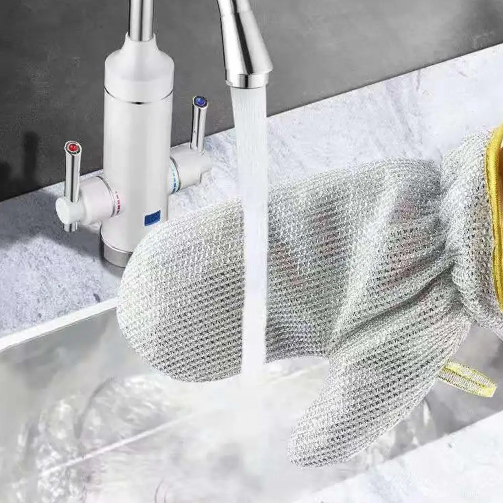 

2 шт., водонепроницаемые перчатки для мытья посуды