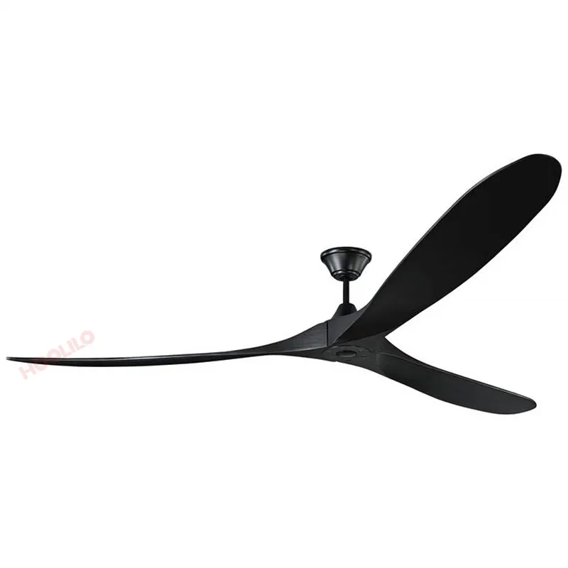 88inch Big Size Wood Ceiling Fan with Remote Control Lights DC Motor 6 Speeds Ventiladores De Techo Con Luces Led 4