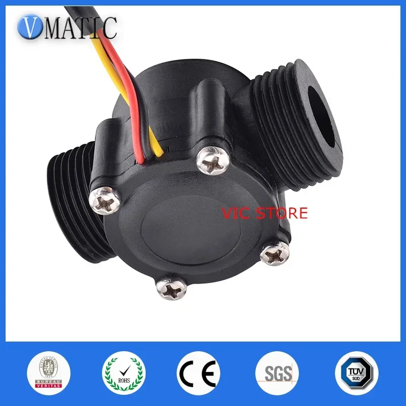 VCA168-6 Nylon G3/4" Water Heater Gas Electric Heating Solar Energy Pulse Signal Water Flow Sensor