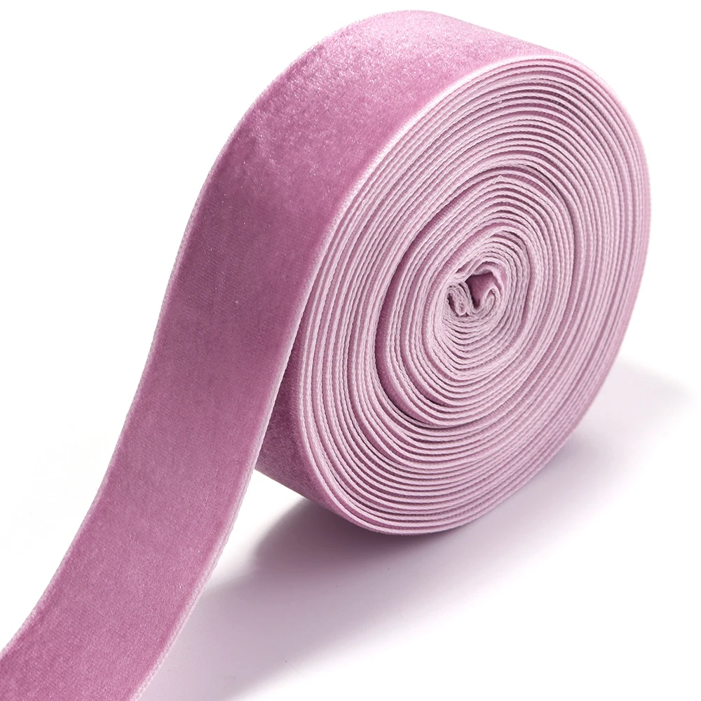 Wine Red Velvet Ribbon for Gift Packaging & Decorations