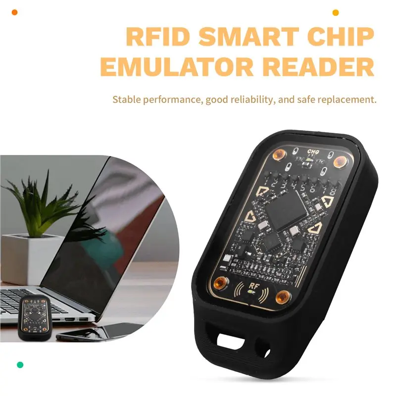 AS95-아크릴 카멜레온 V3.0 RFID 스마트 칩 에뮬레이터 리더 리드라이터 125Khz 13.56Mhz ID IC 스마트 카드 태그 복사기