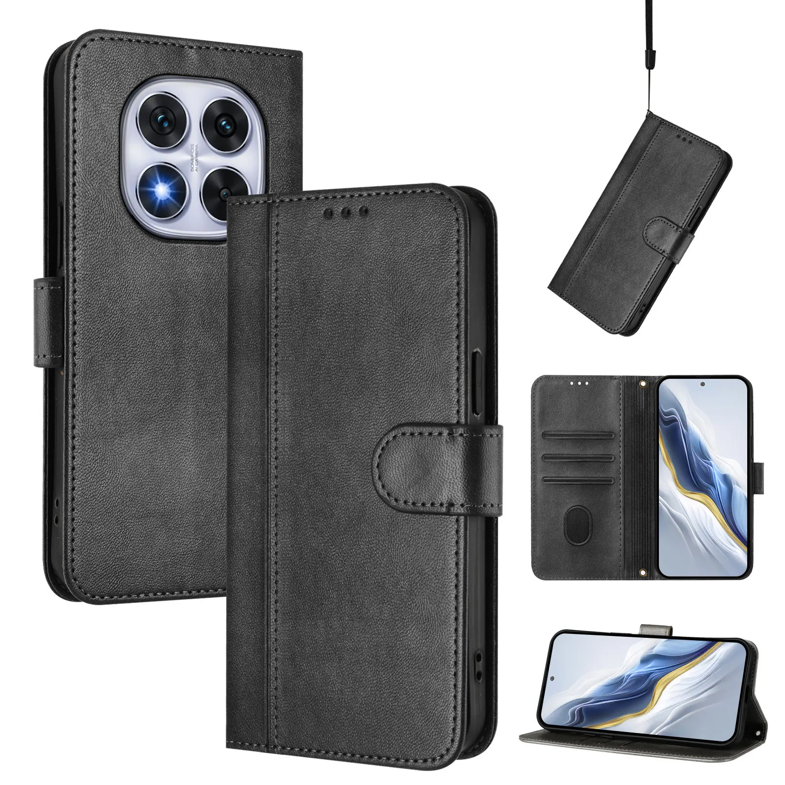 Magnetic Stand Flip Case Wallet - Premium Phone Protective Shell