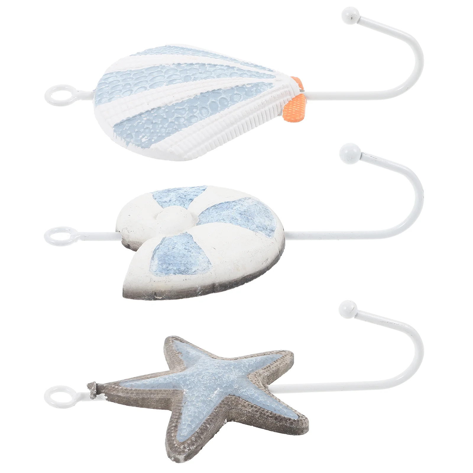 

3pcs Wall Hook Towel Hook Wall Mounted Hanging Coat Rack Creative Decorative Hook