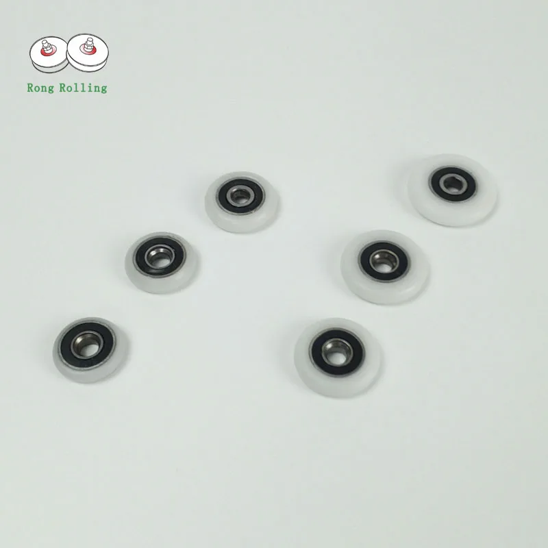 Shower Door Rollers Bathroom door runner sliding shower door roller/wheels/runner outside diameter 19mm/20mm/22mm/23mm/25mm/27mm bearing bore 5mm.