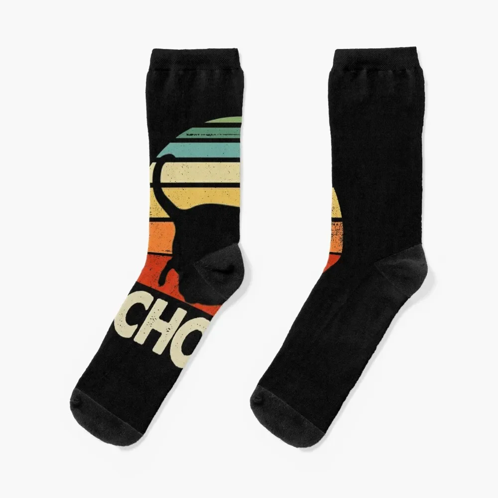 Chonk Cat Retro Vintage Socks loose sports stockings FASHION anti-slip Women's Socks Men's