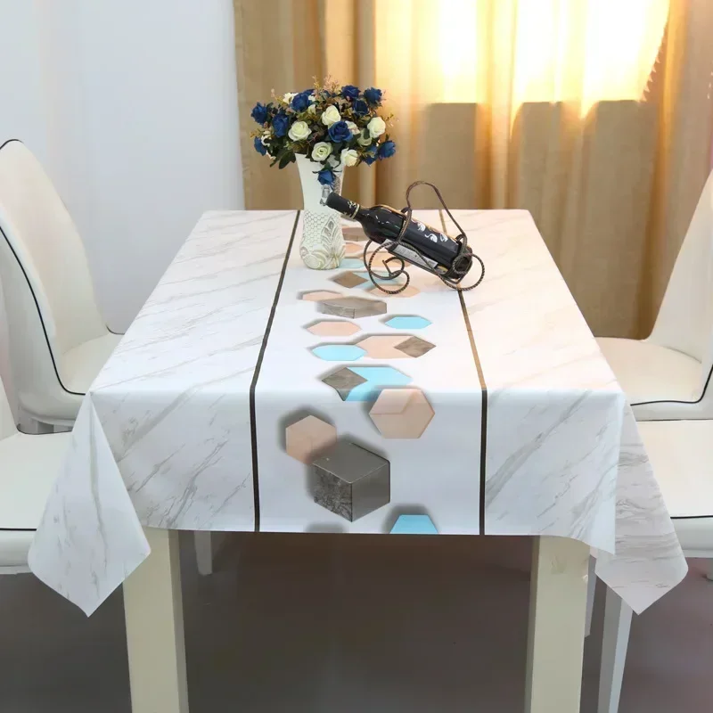 

2024 Cover Table Cloth Party Decorations Waterproof Hotel Cover Outdoor Tables Table Cover Party Table Cloth
