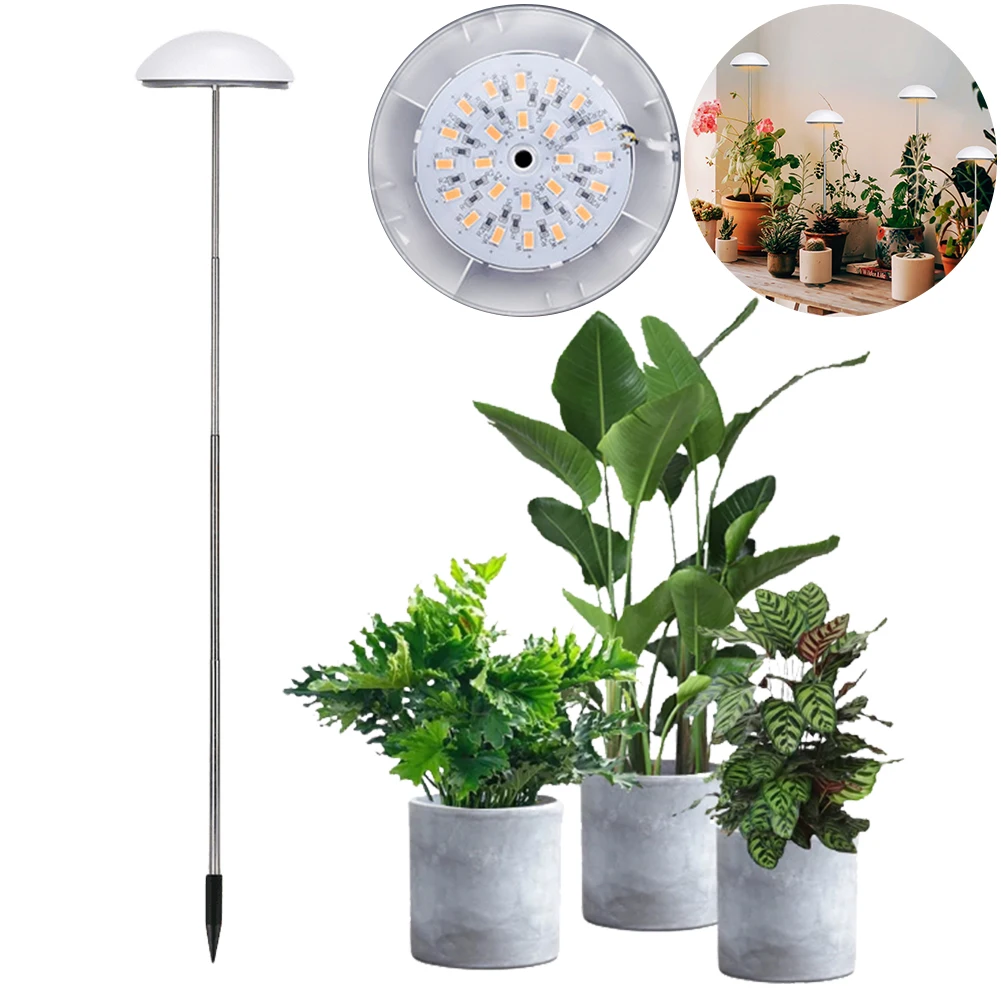 LED Grow Light with Auto On/Off Timer Full Spectrum Grow Lights Plant Grow LED Light for Plants Flowers Greenhouse Hydroponic