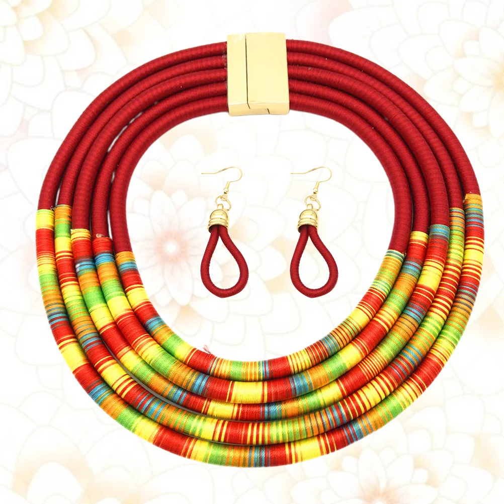 

Blackfriday Deals 2022 Prom Suits for Men Hand-woven Women Necklace Multi-layer