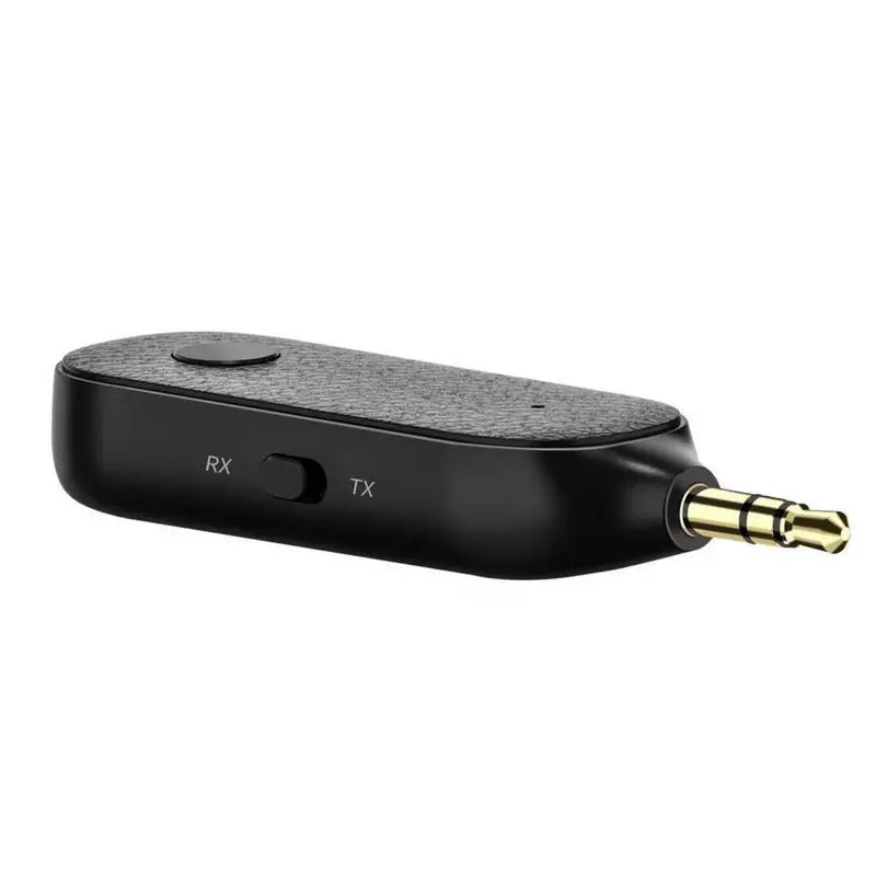 

Car AUX Audio Converter, Built-in Mic, Handsfree Wireless Audio Transmitter Receiver, 3.5mm Jack Bluetooths-compatible Adapter