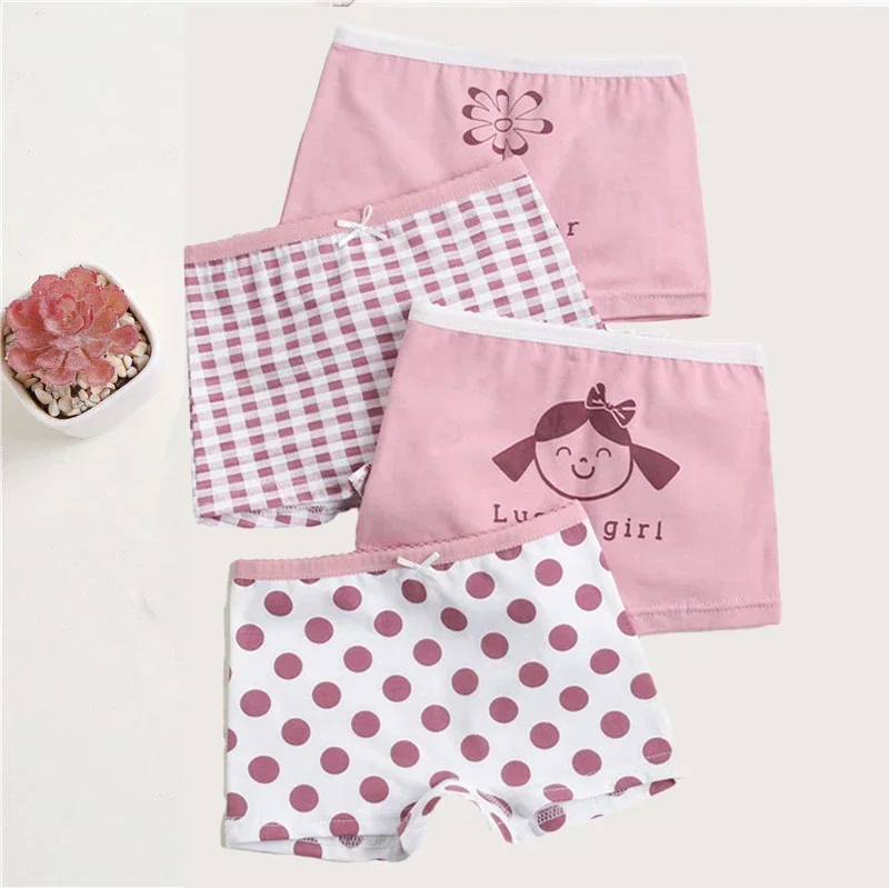 Girls Cotton Panties Girls Panties Kids Boxer Briefs Underwear COTTON 3-8 Years