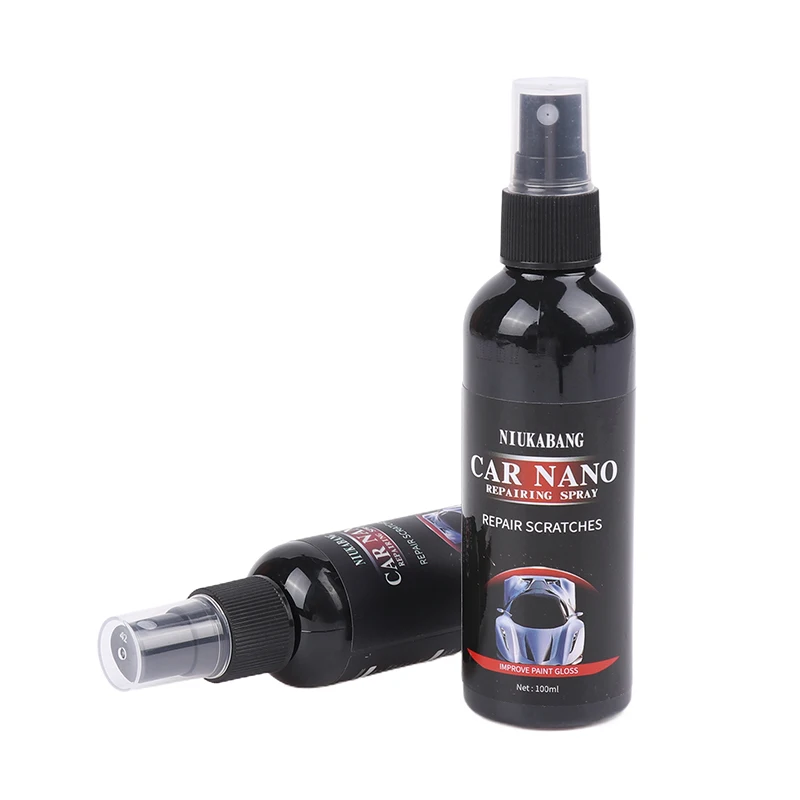 Car Scratch Repair Nano Spray 50/100ml Anti Scratch Hydrophobic Polish Nano Coating Water Displacing Polishing Wax Car Accessories car coating car scratch filler