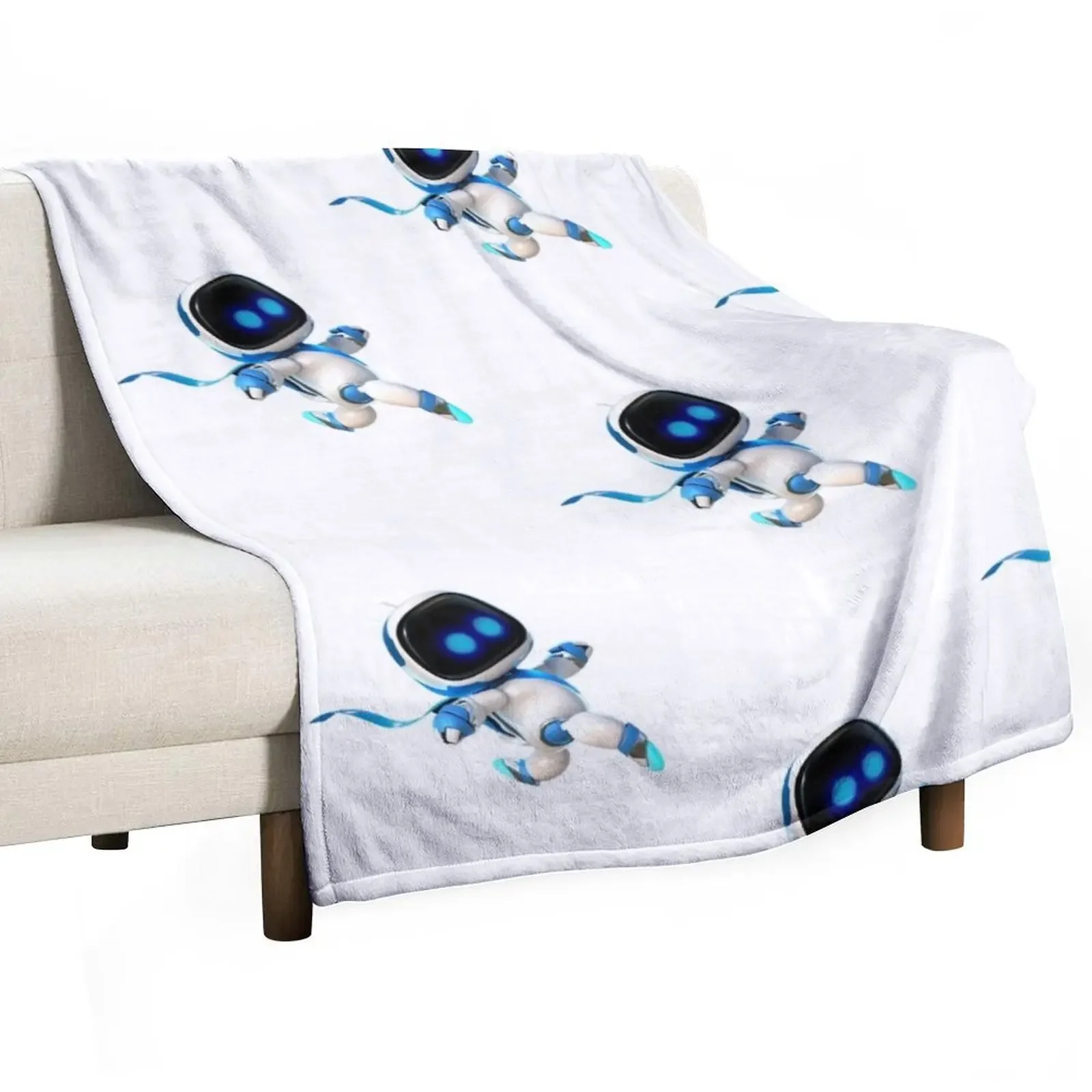 

Astro's Playroom Game Throw Blanket for winter Quilt Flannel Fabric heavy to sleep Blankets