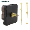 Wall Clock Mechanism Silent Quartz Movement Machine Wall Hands Silent Sweeping Second Movement with Pointer DIY Repair Parts 1