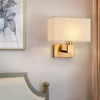 Applique Murale Moderne en Tissu, Luminaire Décoratif d'Nik, Idéal pour une Chambre à Coucher, un Hôtel ou une Lecture 3