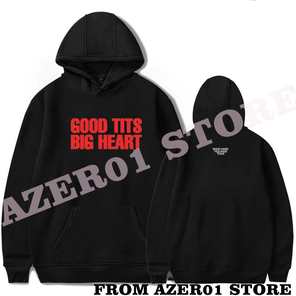 

Толстовка Reneé Rapp с большим сердцем Merch Renee, худи с логотипом Rapp, зимняя Милая уличная одежда с капюшоном для мужчин и женщин, толстовка с длинным рукавом