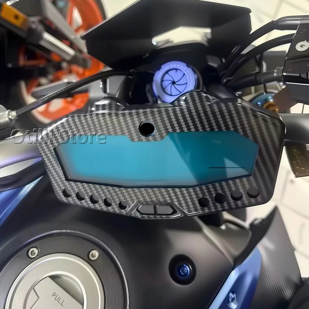 Yamaha MT-07 MT07 FZ-07 FZ MT 07 2014-2020 선 바이저 커버 계기판 스크린 차양 가드 보호 대시보드 트레이서 700