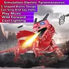 Walking Electric Dinosaur Cool Lights Dynamic Music Singing S-Shaped Bionic Wings Tail Swing Tyrannosaurus Rex Animal Dinosaur 1