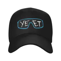Men Women Glasses Yeet Outfit Baseball Cap Jey Uso Snapback Cap Unique Design Golf Wear Adjustable 1