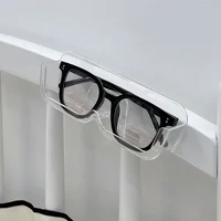 Fashion Wall Mounted Glasses Storage Box Punch-free Self-adhesive Glass Display Cabinet Sunglasses Organizer Glasses Storage Box 1