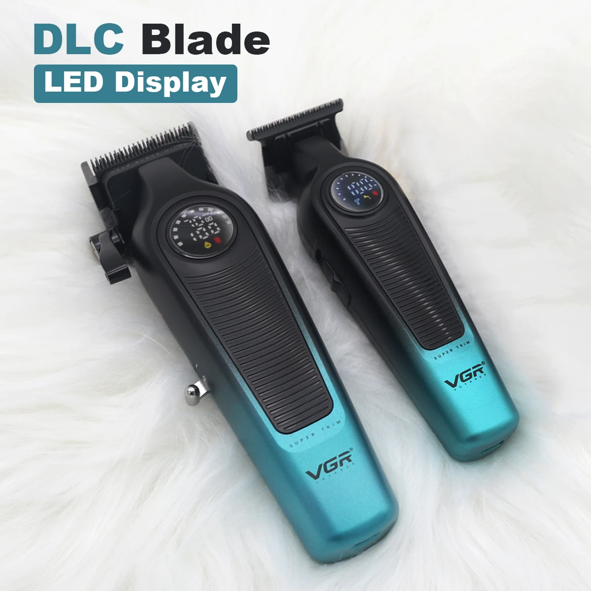 Cortadora de pelo VGR, cortadora de pelo profesional, cortadora de peluquero, cortadora inalámbrica para hombres, juego de cortapelos y recortadores V-196 V-996