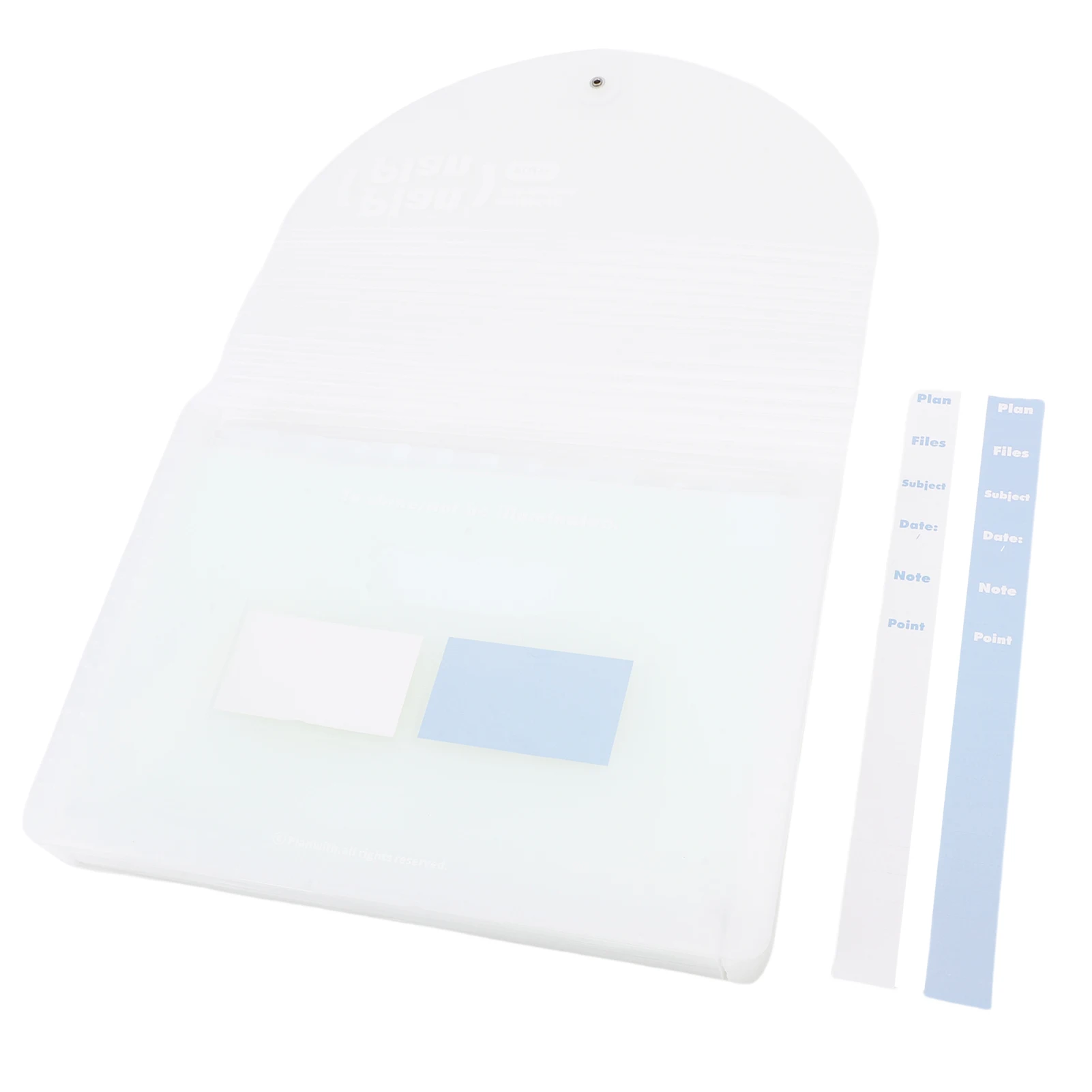 Accordion File Folder Bright Labels Stable Standing 25 Pockets Closed Bottom Document Organizer for A4 Paper Letter for Home