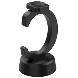 Durable TPU Stand Charger with Non-Slip Base (Black)