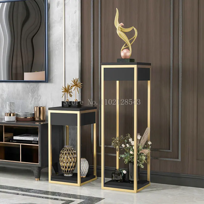 

No-installation Plant Shelf Iron Potted Flower Plant Stand Rack Flower Pot Holder Shelf Indoor Outdoor Planter Display Organizer